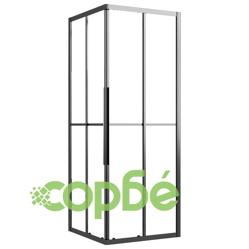 Душ кабина, полуматирано ESG стъкло, 80x80x180 см ➤ топ цена ➤ sorbe.bg