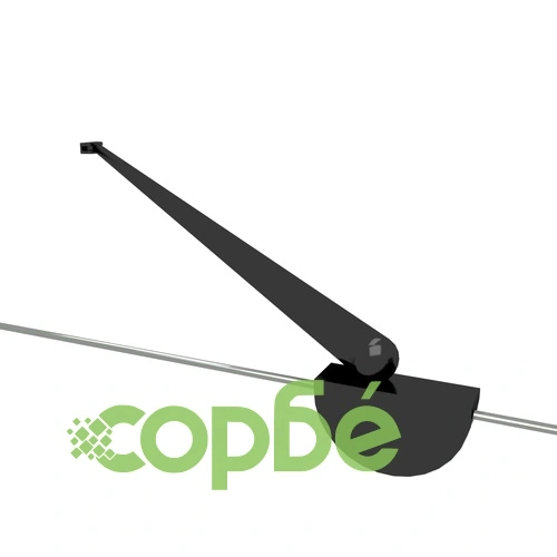 Параван за вана на ивици, 120x68x130 см, закалено стъкло ➤ топ цена ➤ sorbe.bg