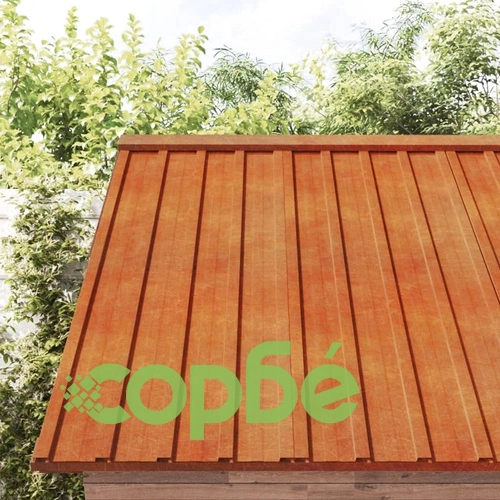 Покривни панели, 12 бр, ръждиви, 100x44 см, кортенова стомана ➤ топ цена ➤ sorbe.bg