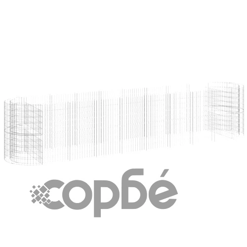 Габион повдигната леха, поцинковано желязо, 500x100x100 cм ➤ топ цена ➤ sorbe.bg