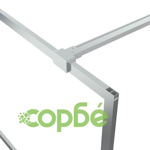 Параван за баня сребрист 140x195 см прозрачно ESG стъкло ➤ топ цена ➤ sorbe.bg