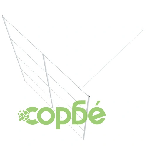 Параван за баня, бял, 140x195 см, прозрачно ESG стъкло ➤ топ цена ➤ sorbe.bg