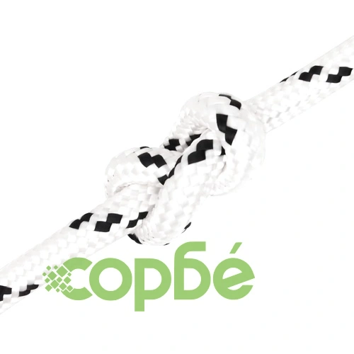 Плетено въже за лодка бяло 12 мм x 100 м полиестер ➤ топ цена ➤ sorbe.bg