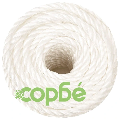 Работно въже бяло 24 мм 25 м полипропилен ➤ топ цена ➤ sorbe.bg