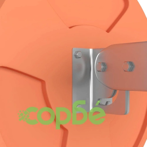 Външно изпъкнало пътно огледало, черно, 30 см, поликарбонат ➤ топ цена ➤ sorbe.bg