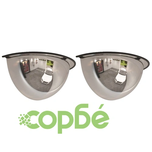 Полусферични пътни огледала 2 бр 40 см акрил ➤ топ цена ➤ sorbe.bg