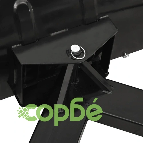 Снежен плуг за мотокар, 150x38 см, черен ➤ топ цена ➤ sorbe.bg