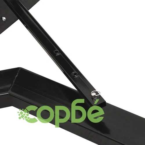 Снежен плуг за мотокар, 150x38 см, черен ➤ топ цена ➤ sorbe.bg