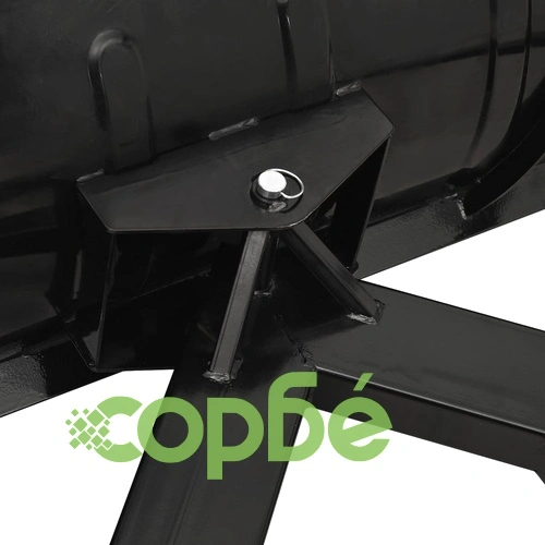 Снежен плуг за мотокар, 200x48 см, черен ➤ топ цена ➤ sorbe.bg