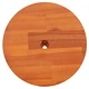 Табуретка, кафява, 38x38x45 см, кръгла, масивно дърво акация