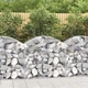 Дъговидна габионна кошница 100x50x80/100 см поцинковано желязо