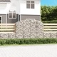 Дъговидна габионна кошница 200x50x140/160 см поцинковано желязо