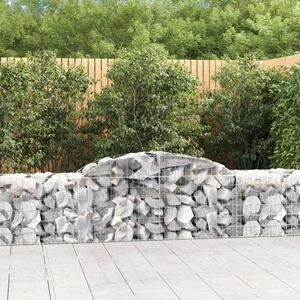 Дъговидна габионна кошница 300x50x60/80 см поцинковано желязо