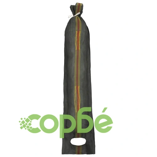Пясъчни торби, 100 бр, тъмнозелени, 103x25 см, HDPE ➤ топ цена ➤ sorbe.bg