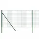Ограда от телена мрежа зелена 0,8x25 м поцинкована стомана