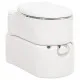 Вградена къмпинг тоалетна бяла 24+17 л HDPE и стомана      