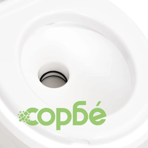 Вградена къмпинг тоалетна бяла 24+17 л HDPE и PP ➤ топ цена ➤ sorbe.bg