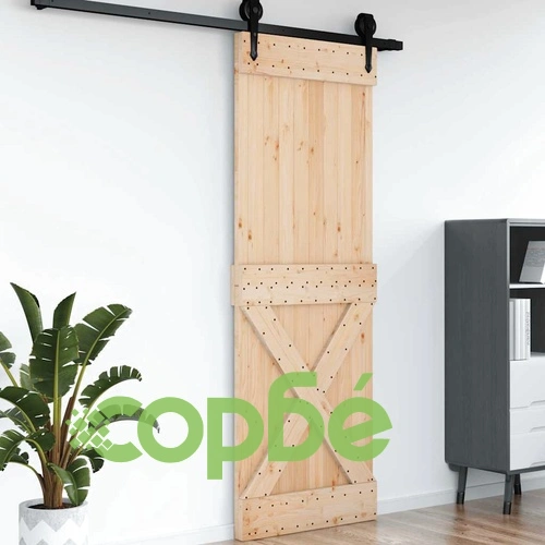 Врата NARVIK 80x210 см масивна дървесина бор ➤ топ цена ➤ sorbe.bg