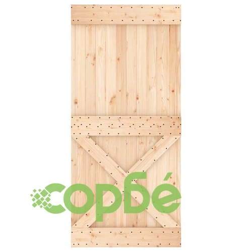 Врата NARVIK 95x210 см масивна дървесина бор ➤ топ цена ➤ sorbe.bg