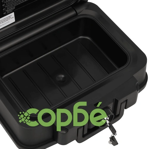 Сейф, черен, 38x32,5x16,5 см ➤ топ цена ➤ sorbe.bg