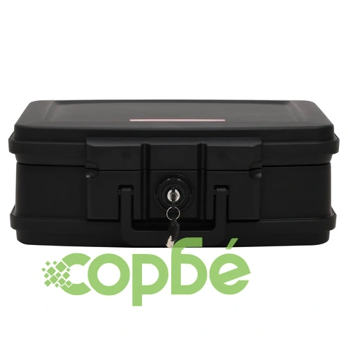 Сейф, черен, 44x37x16,5 см ➤ топ цена ➤ sorbe.bg