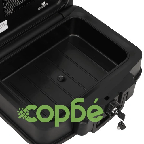 Сейф, черен, 44x37x16,5 см ➤ топ цена ➤ sorbe.bg