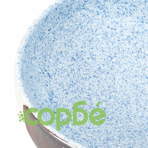 Мивка за плот, многоцветна, овална, 59x40x14 см, керамика ➤ топ цена ➤ sorbe.bg