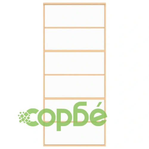 Плъзгаща се врата 90x205 см прозрачно ESG стъкло и алуминий ➤ топ цена ➤ sorbe.bg