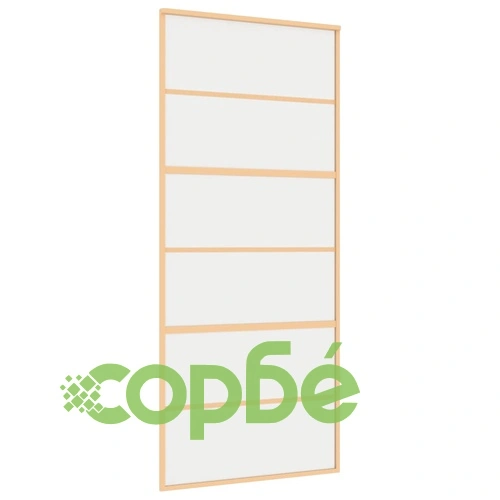 Плъзгаща се врата 90x205 см матирано ESG стъкло и алуминий ➤ топ цена ➤ sorbe.bg