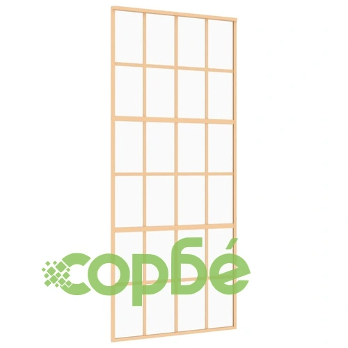 Плъзгаща се врата 90x205 см прозрачно ESG стъкло и алуминий ➤ топ цена ➤ sorbe.bg