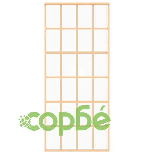 Плъзгаща се врата 90x205 см прозрачно ESG стъкло и алуминий ➤ топ цена ➤ sorbe.bg