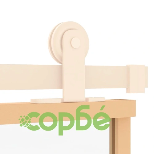 Плъзгаща се врата 90x205 см прозрачно ESG стъкло и алуминий ➤ топ цена ➤ sorbe.bg