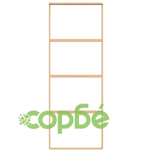 Плъзгаща се врата 76x205 см прозрачно ESG стъкло и алуминий ➤ топ цена ➤ sorbe.bg