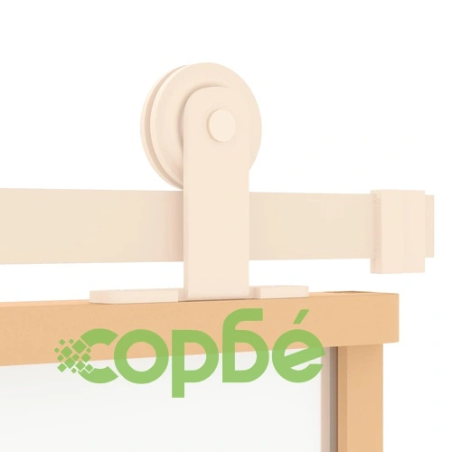 Плъзгаща се врата 76x205 см матирано ESG стъкло и алуминий ➤ топ цена ➤ sorbe.bg