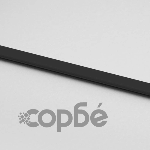 Плъзгаща се врата черна 102,5x205 см закалено стъкло и алуминий ➤ топ цена ➤ sorbe.bg