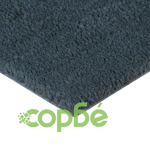 Изтривалка за врата тъмносива 100x200см тъфтинг кокосови влакна ➤ топ цена ➤ sorbe.bg