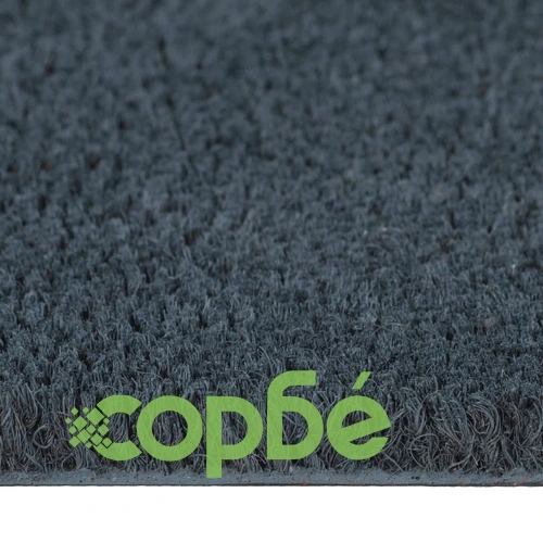 Изтривалка за врата тъмносива 100x200см тъфтинг кокосови влакна ➤ топ цена ➤ sorbe.bg