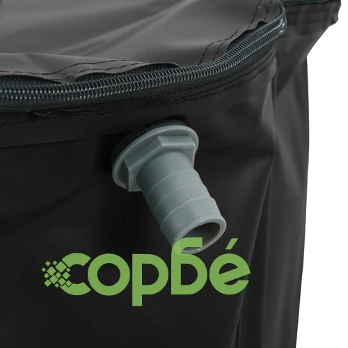Резервоар за вода с кран, сгъваем, 750 л, PVC ➤ топ цена ➤ sorbe.bg