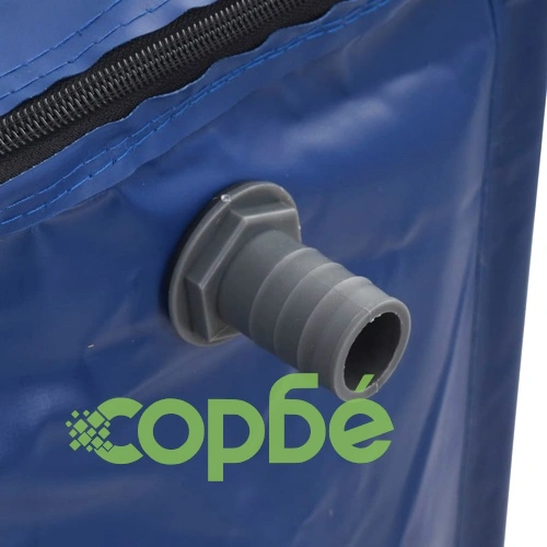 Резервоар за вода с кран, сгъваем, 750 л, PVC ➤ топ цена ➤ sorbe.bg