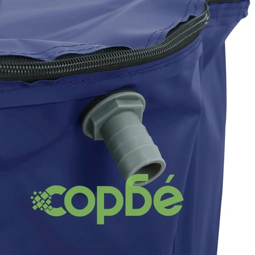 Резервоар за вода с кран, сгъваем, 500 л, PVC ➤ топ цена ➤ sorbe.bg