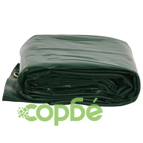 Брезент зелен 5x5 м 650 г/м² ➤ топ цена ➤ sorbe.bg