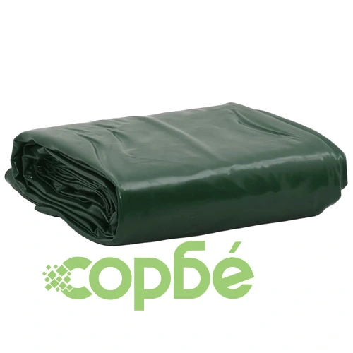 Брезент зелен 5x7 м 650 г/м² ➤ топ цена ➤ sorbe.bg