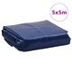 Брезент син 5x5 м 650 г/м²