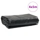 Брезент антрацит 4x5 м 650 г/м²