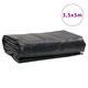 Брезент антрацит 3,5x5 м 650 г/м²