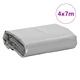 Брезент сив 4x7 м 650 г/м²