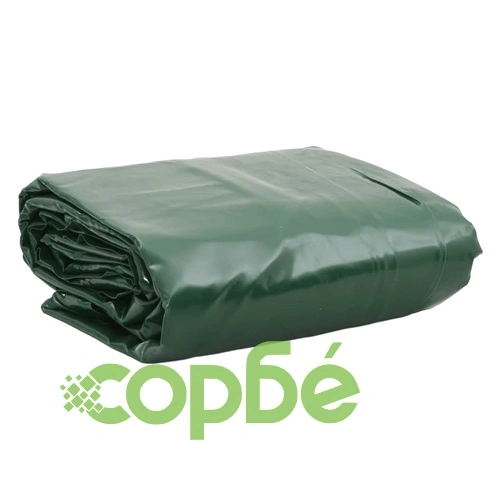 Брезент зелен 3x5 м 650 г/м² ➤ топ цена ➤ sorbe.bg