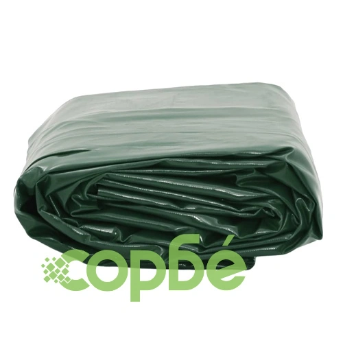 Брезент зелен 3x5 м 650 г/м² ➤ топ цена ➤ sorbe.bg