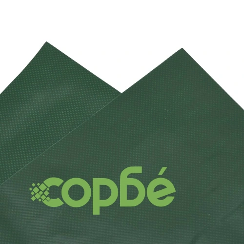 Брезент зелен 5x5 м 650 г/м² ➤ топ цена ➤ sorbe.bg