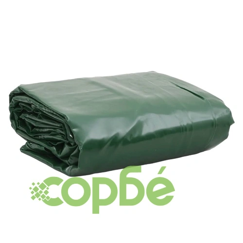Брезент зелен 5x7 м 650 г/м² ➤ топ цена ➤ sorbe.bg